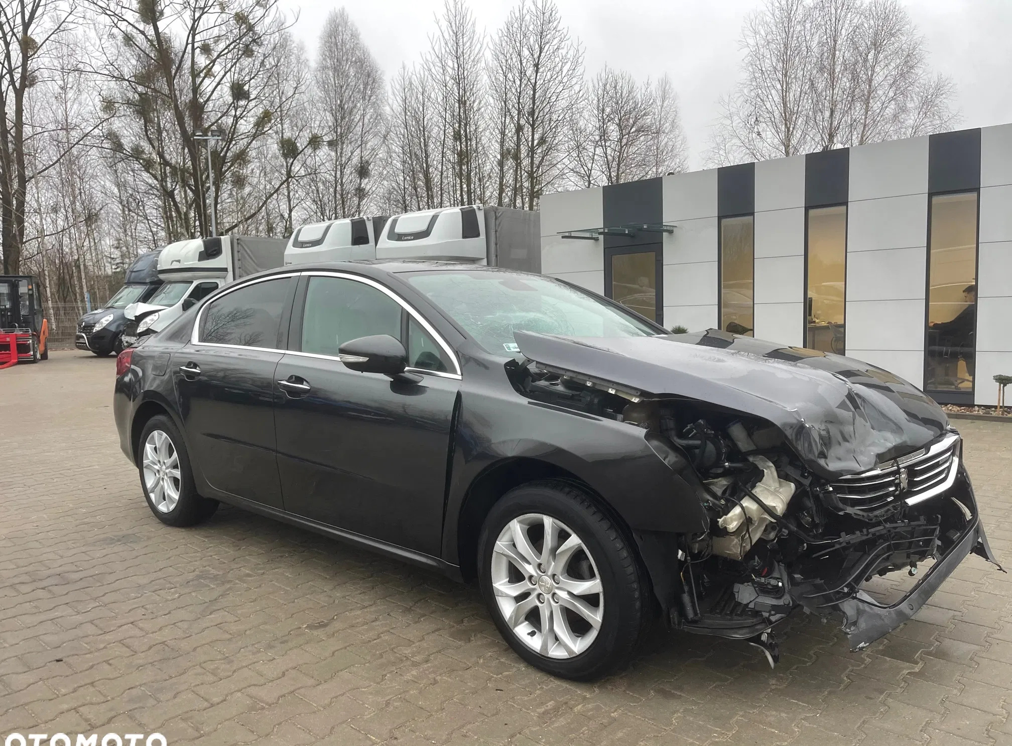 peugeot 508 Peugeot 508 cena 23900 przebieg: 110019, rok produkcji 2017 z Byczyna